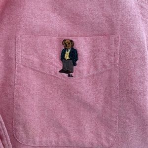 Ralph Lauren Polo Bear oxford button down shirt